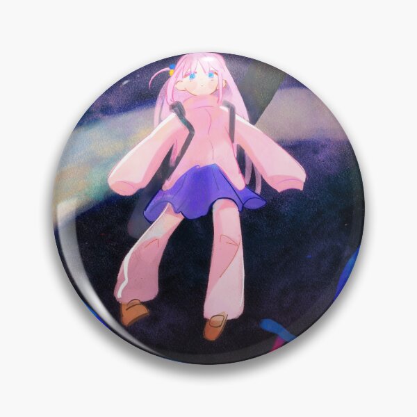 Item preview, Bocchi the Rock Hitori Goto print (And when the wheels come off) designed and sold by nchankk1004.