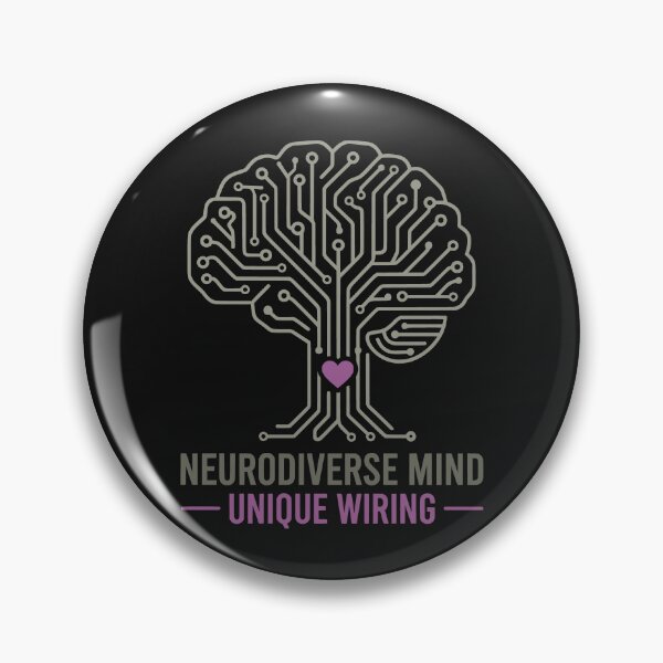 Item preview, Neurodiverse Mind Unique Wiring Circuit Brain Tree designed and sold by WAMTEES.