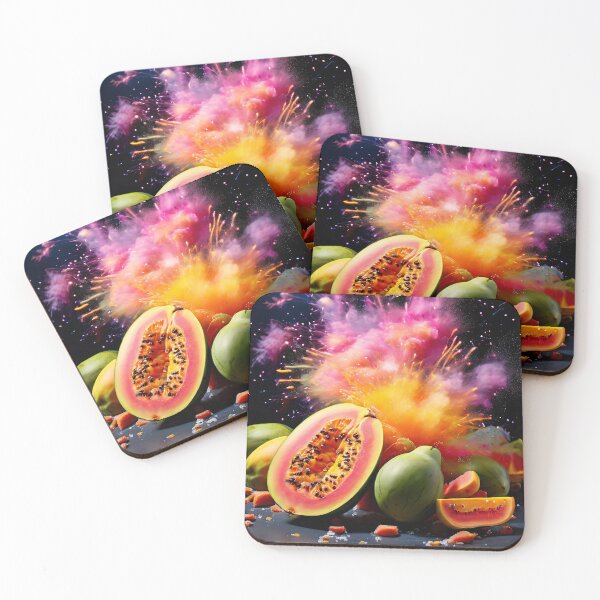 Item preview, Papaya Explosion: A Feast of Flavors designed and sold by Mianku | Für das Leben.