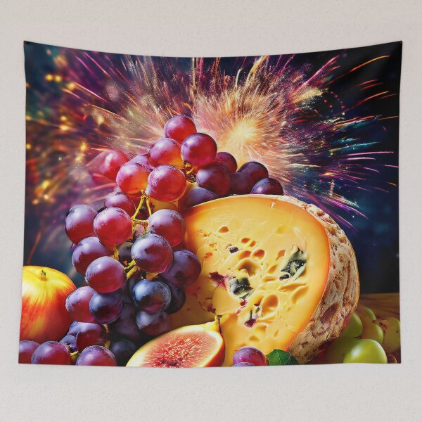 Item preview, Cheese, fruit and fireworks of joy designed and sold by Mianku | Für das Leben.
