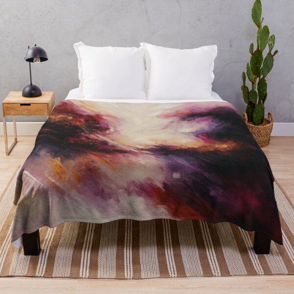 Item preview, Cosmic Inferno Abstract Explosion in Red and Purple designed and sold by Joey Santiago.