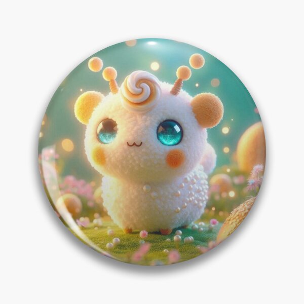 Item preview, Cute Fluffy Marshmallow Fairy Creature designed and sold by Silvanums Shop.
