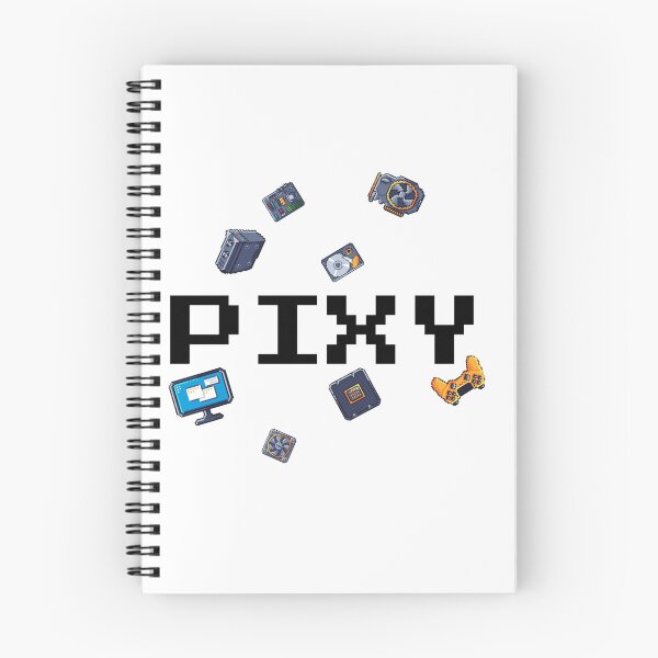 Item preview, PIXY Pixel Tech Gaming Typography Design designed and sold by TorqueThread.