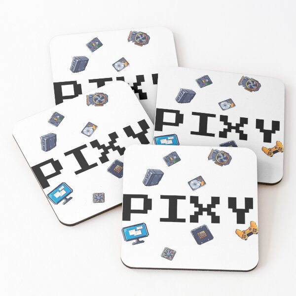 Item preview, PIXY Pixel Tech Gaming Typography Design designed and sold by TorqueThread.