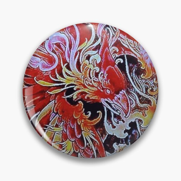 Item preview, Phoenix & Skull designed and sold by NightRaida.