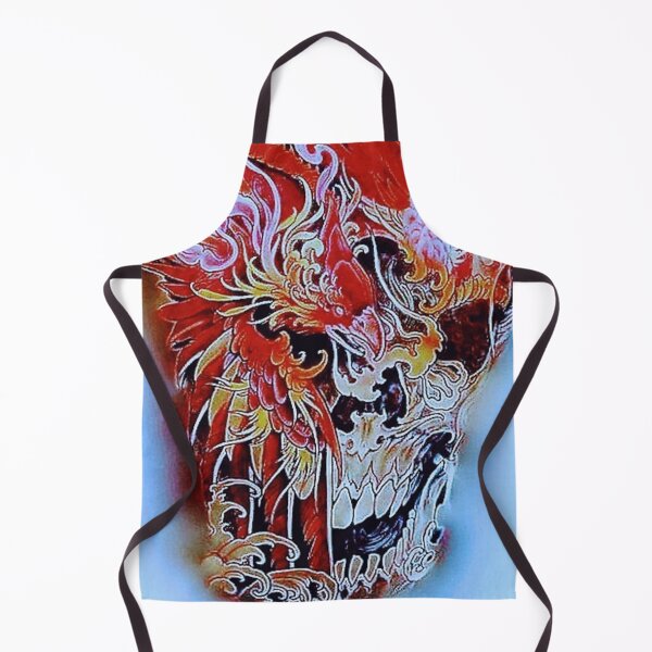 Item preview, Phoenix & Skull designed and sold by NightRaida.