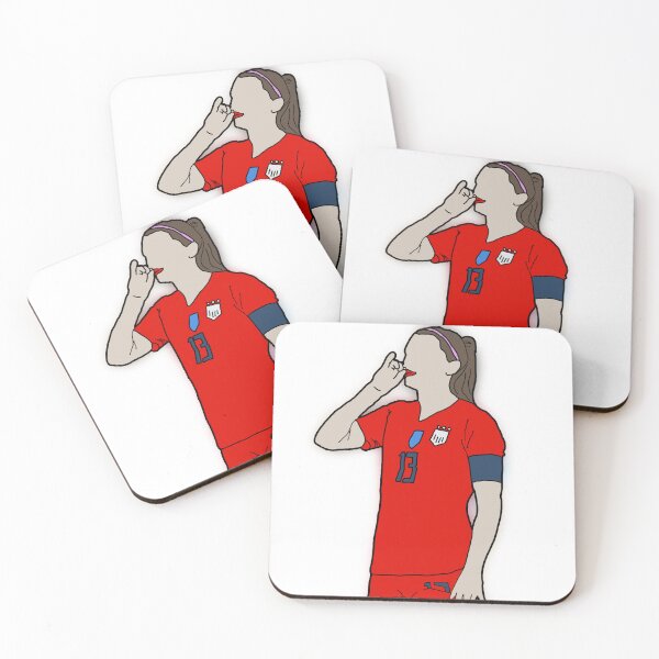 Item preview, Alex Morgan Tea Sip USA soccer USWNT football designed and sold by Sportslista.