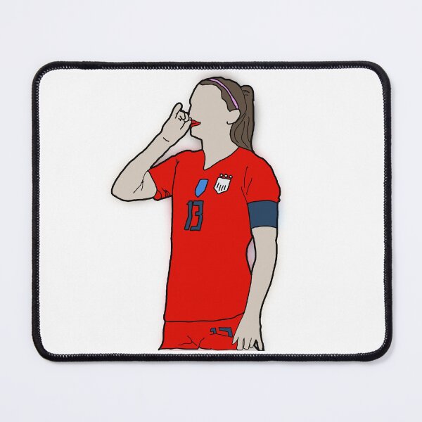 Item preview, Alex Morgan Tea Sip USA soccer USWNT football designed and sold by Sportslista.