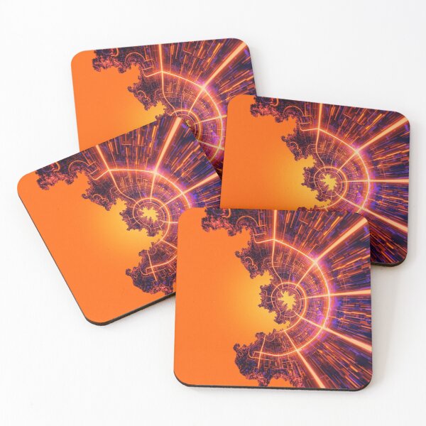 Item preview, Neon Circuit Fractal Portal designed and sold by Harmonic_Layers.