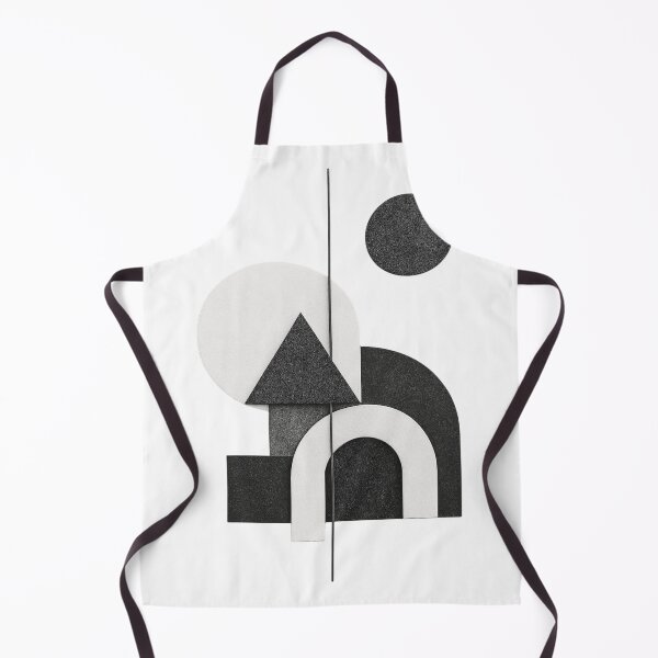 Item preview, Abstract Geometric Composition in Black and White designed and sold by TheNameCraftery.