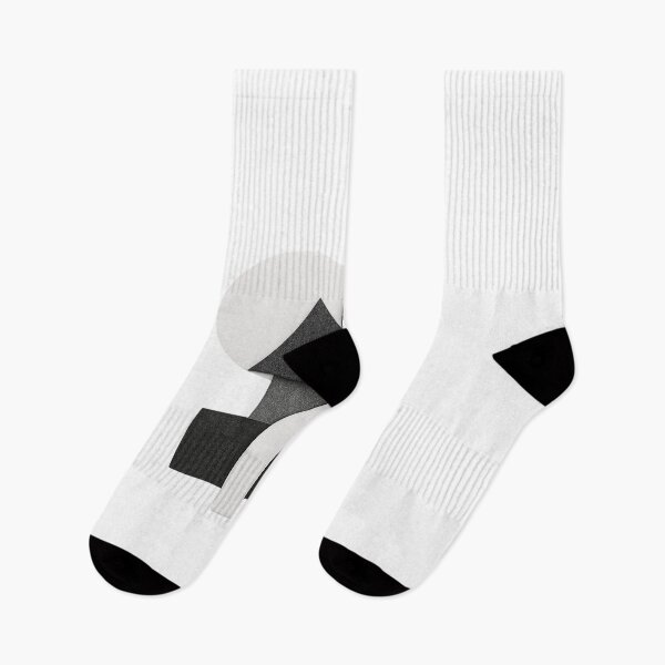 Item preview, Abstract Geometric Composition in Black and White designed and sold by TheNameCraftery.