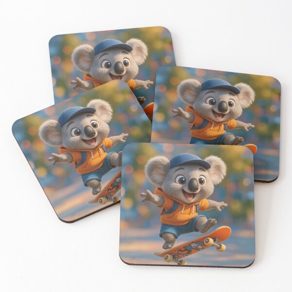 Item preview, Skater Koala designed and sold by Sillytoe.