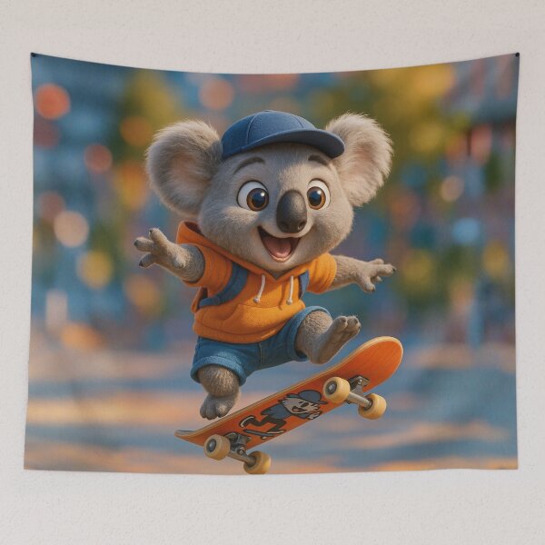 Item preview, Skater Koala designed and sold by Sillytoe.