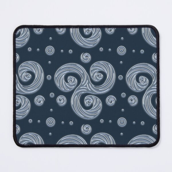 Item preview, Triple Spiral Blue & Gray designed and sold by DrowningBeauty.