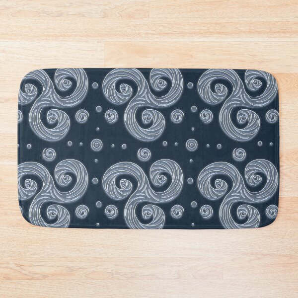 Item preview, Triple Spiral Blue & Gray designed and sold by DrowningBeauty.