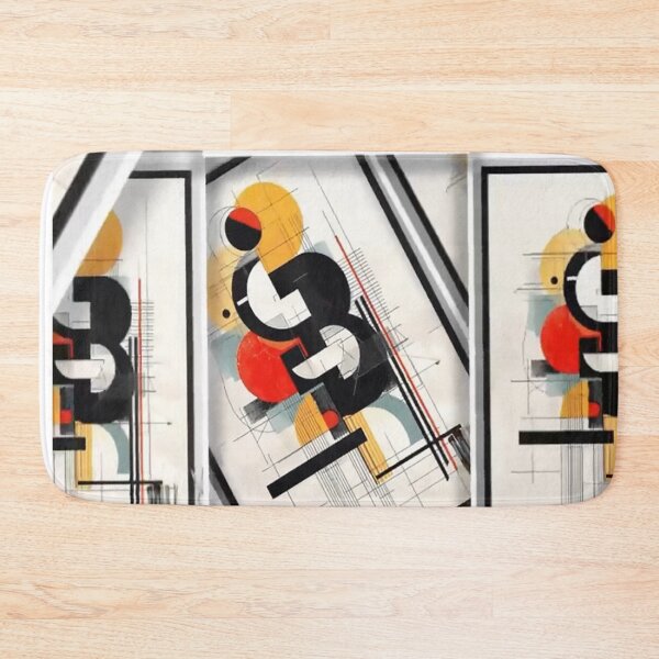 Item preview, Geometric Abstract Collage – Bold Modern Art Pattern for Accessories & Decor designed and sold by MarvinStudios.