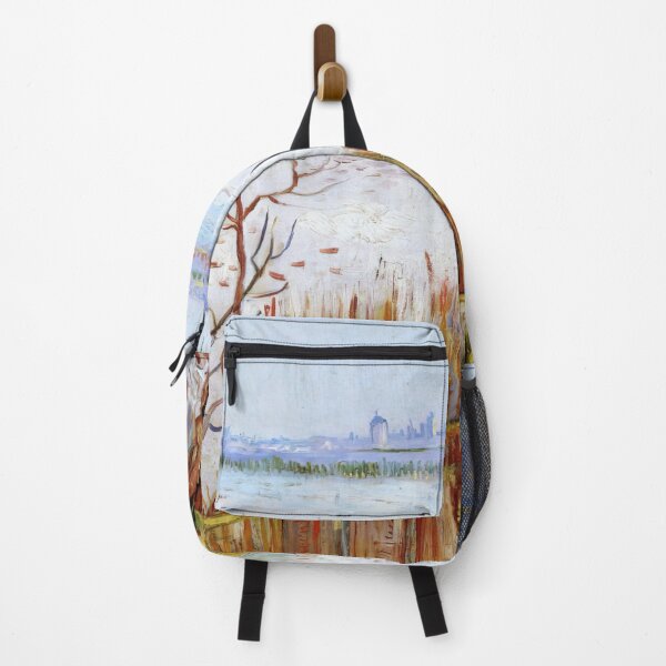Item preview, Vincent Van Gogh - Snowy Landscape With Arles In The Background designed and sold by st1art.