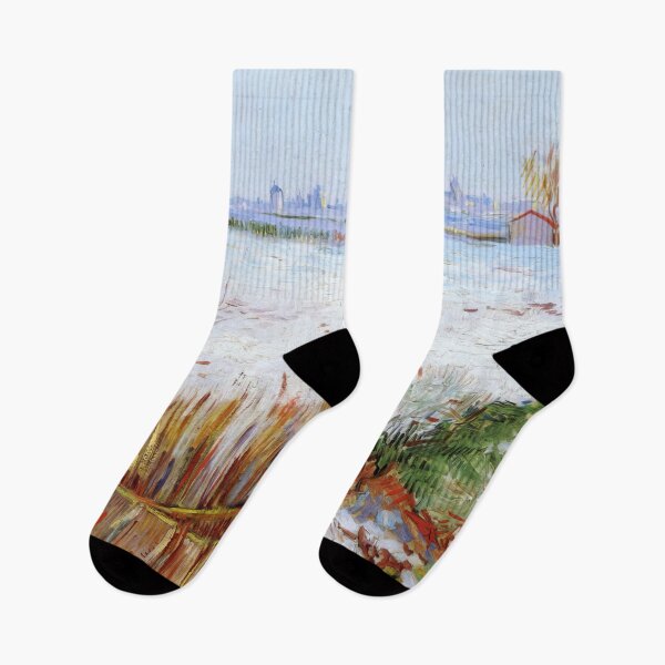 Item preview, Vincent Van Gogh - Snowy Landscape With Arles In The Background designed and sold by st1art.