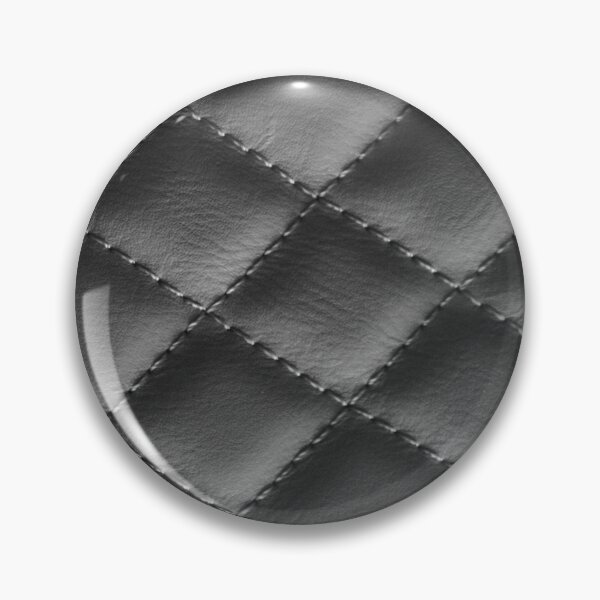 Item preview, Black Quilted Luxury Leather Pattern designed and sold by capricedefille.