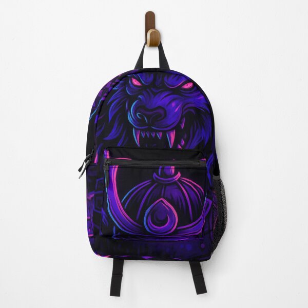 Item preview, Neon Samurai Beast – Cyber Warrior Fantasy Art designed and sold by GolabMagic.