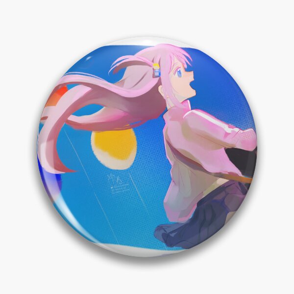 Item preview, Bocchi the Rock Hitori Gotoh Print (Jump!!) designed and sold by nchankk1004.