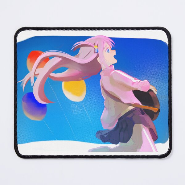 Item preview, Bocchi the Rock Hitori Gotoh Print (Jump!!) designed and sold by nchankk1004.