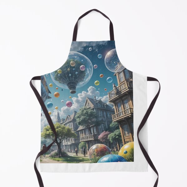 Item preview, Airship, tree blisters and cityscape vision designed and sold by Mianku | Für das Leben.