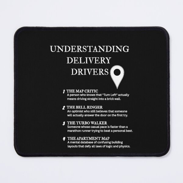 Item preview, Logistics Humor Delivery Driver Birthday Gift – Black designed and sold by PsyFlow35.