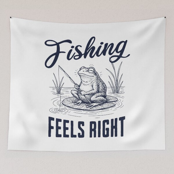 Item preview, Fishing Feels Right designed and sold by TeeVerse27.
