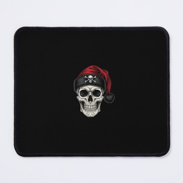 Item preview, Dark Santa Skull | Gothic Christmas Creepy Holiday Sticker designed and sold by Gothic Han.