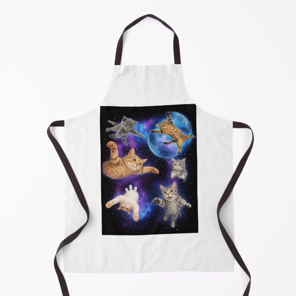 Item preview, cats in the space designed and sold by Krasawcew.