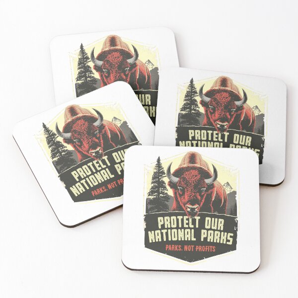 Item preview, Bison Resist Protect Our National Parks designed and sold by Wild-Co.