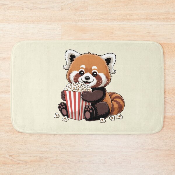 Item preview, Funny Red Panda Movie Night Sticker designed and sold by Mr-wow.
