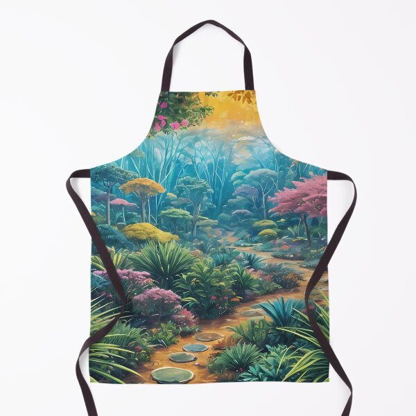 Item preview, A dreamlike path through a lush garden designed and sold by Mianku | Für das Leben.