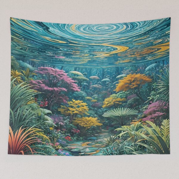 Item preview, Underwater paradise: A burst of color in clear water designed and sold by Mianku | Für das Leben.