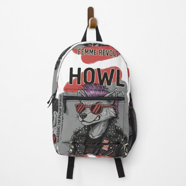 Item preview, Femme Revolt Punk Wolf Riot Grrrl designed and sold by JanRizz.