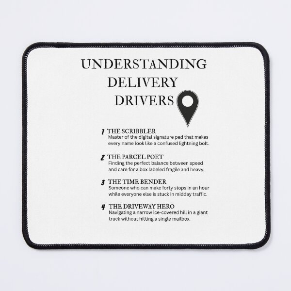 Item preview, Postal Worker Humor Understanding The Driver designed and sold by PsyFlow35.