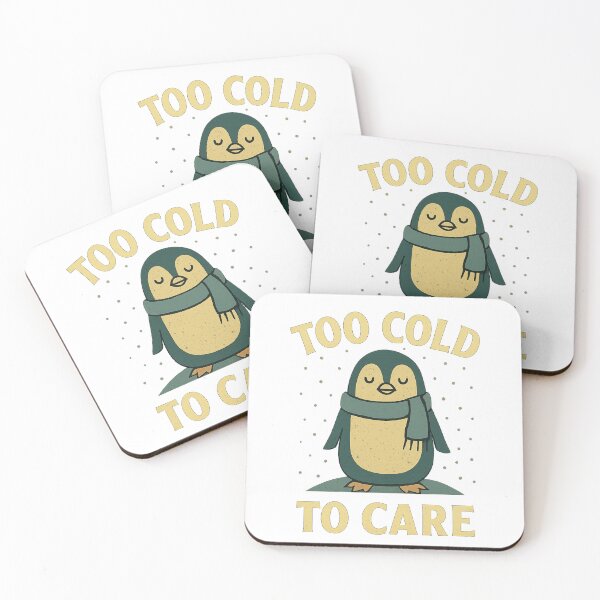 Item preview, Too Cold to Care designed and sold by Creative-Curios.