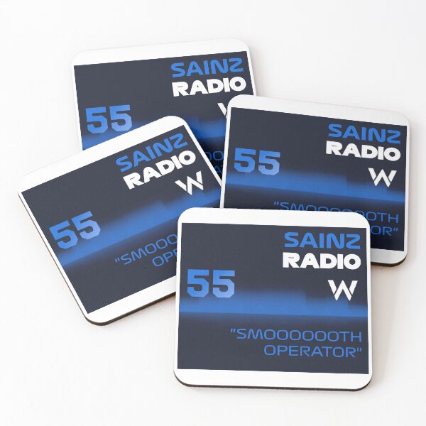 Item preview, Carlos Sainz Radio Smooth Operator designed and sold by hazywares.