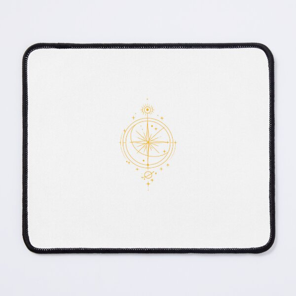 Item preview, Sacred Cosmic Symbols in Gold Line Art designed and sold by Eloro.