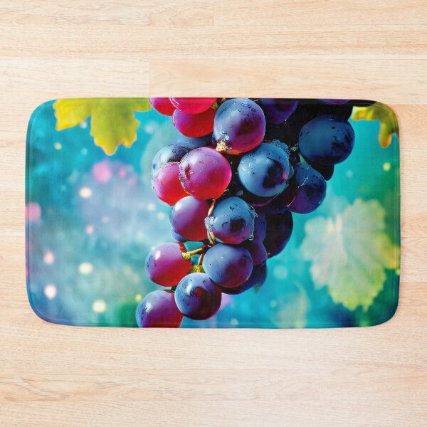 Item preview, Juicy grapes in vibrant colors designed and sold by Mianku | Für das Leben.