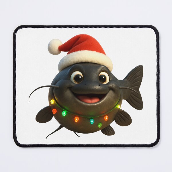 Item preview, Christmas Wels Catfish designed and sold by Sillytoe.