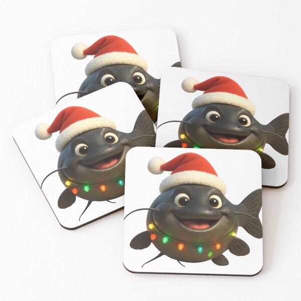 Item preview, Christmas Wels Catfish designed and sold by Sillytoe.