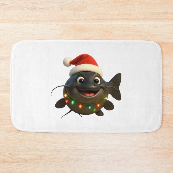 Item preview, Christmas Wels Catfish designed and sold by Sillytoe.