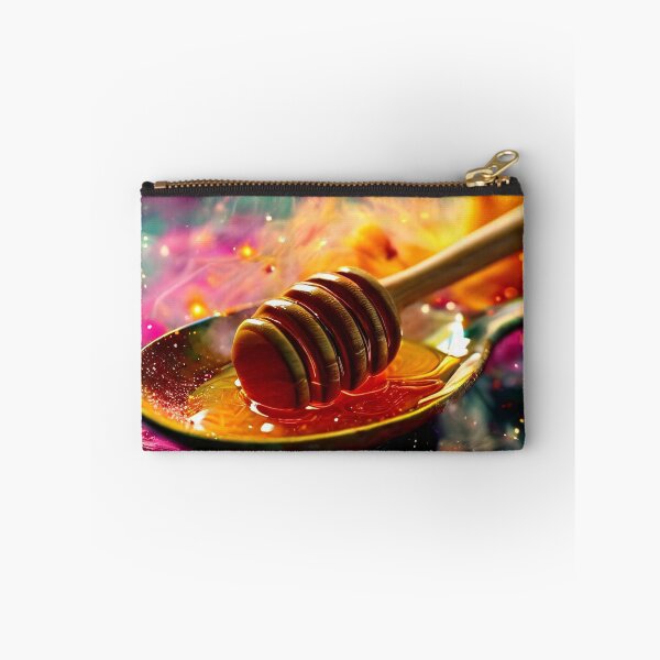 Item preview, Honey on a spoon in a fantastic setting designed and sold by Mianku | Für das Leben.