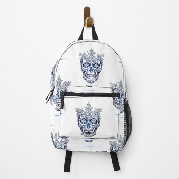 Item preview, Gothic Snowflake Skull | Dark Winter Holiday Sticker designed and sold by Gothic Han.