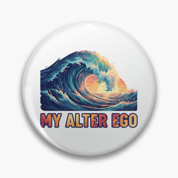Item preview, My Alter Ego – Ocean Wave Energy T-Shirt designed and sold by LoganDzign.