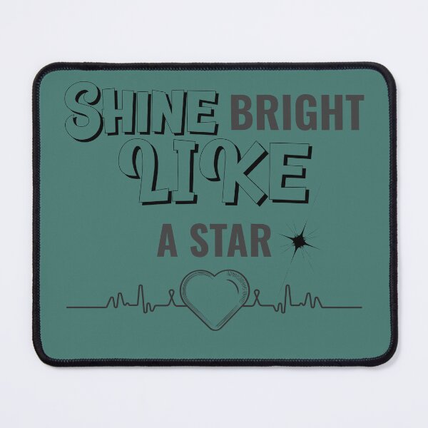 Item preview, Shine Bright Like a Star active lifestyle. designed and sold by "Vibe & Style Merch".