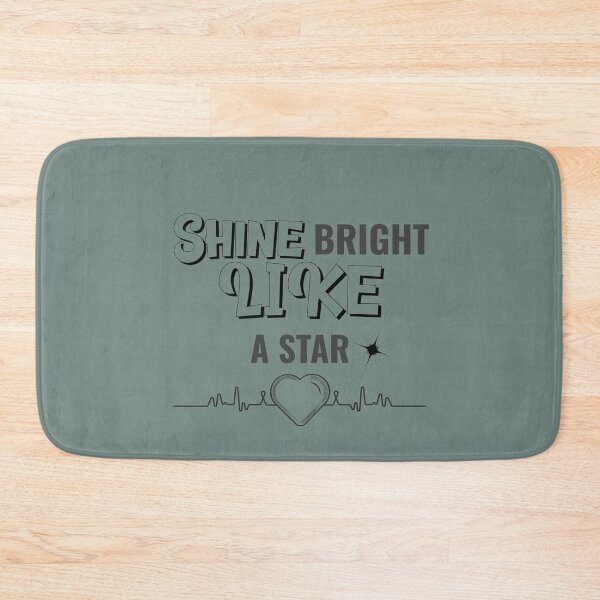 Item preview, Shine Bright Like a Star active lifestyle. designed and sold by "Vibe & Style Merch".