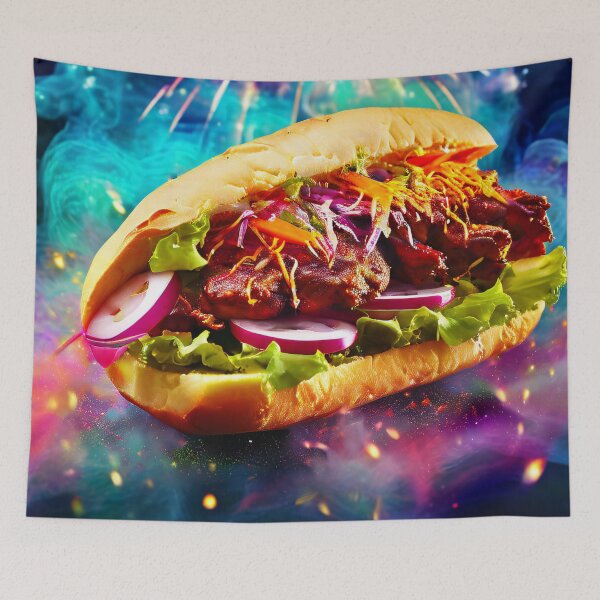 Item preview, Fireworks kebab: A feast for the palate designed and sold by Mianku | Für das Leben.